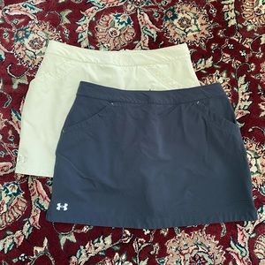 Pair of Under Armour women’s skorts